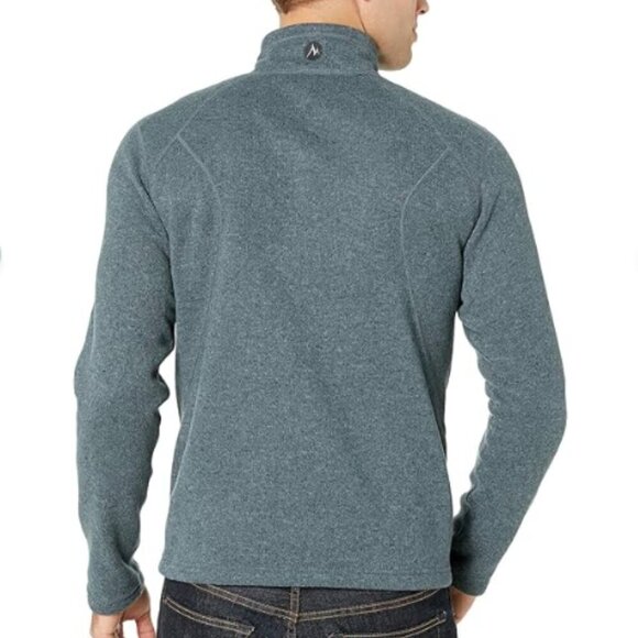 Marmot Drop Line 1/2 Zip Pullover Lightweight Jacket, Kelley Green, Size Large - Picture 2 of 14